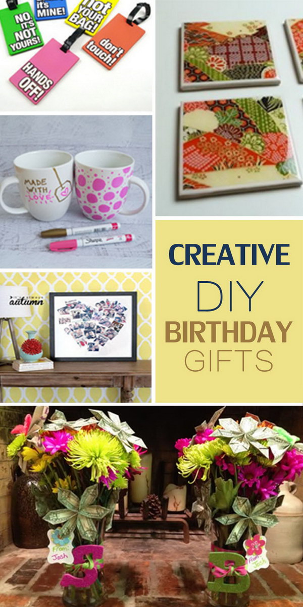 Creative DIY Birthday Gifts!