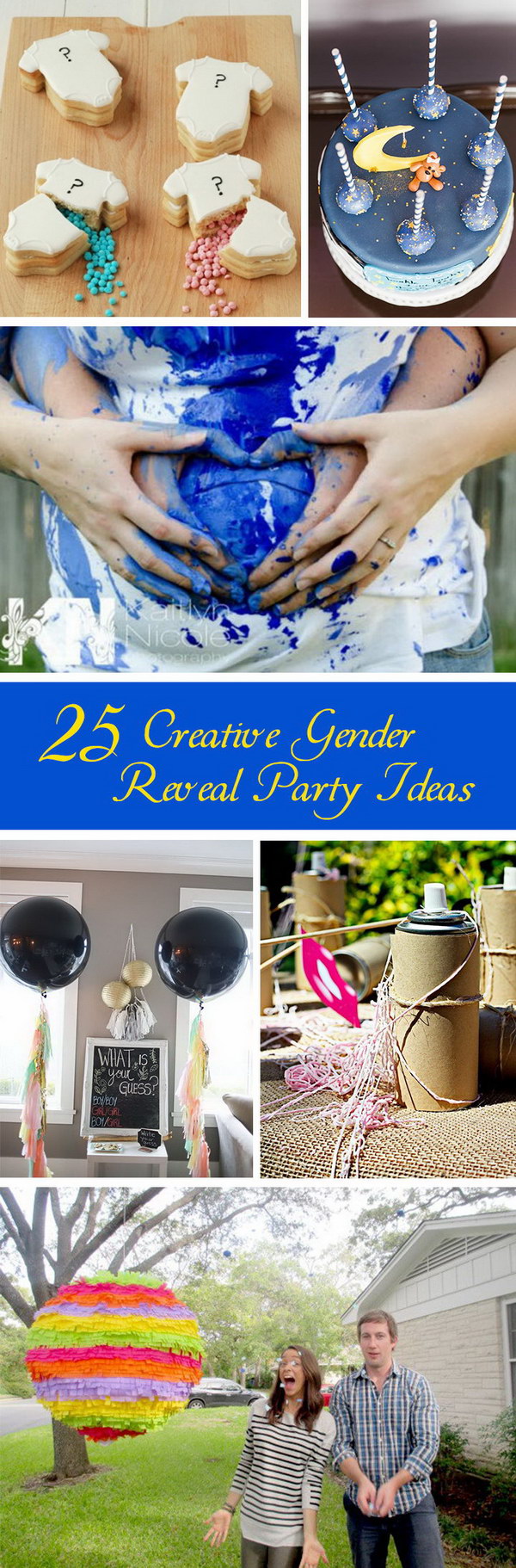 Creative Gender Reveal Party Ideas!