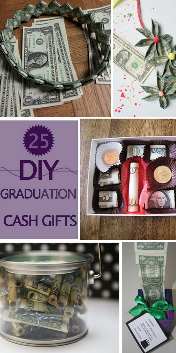 DIY Graduation Cash Gifts!