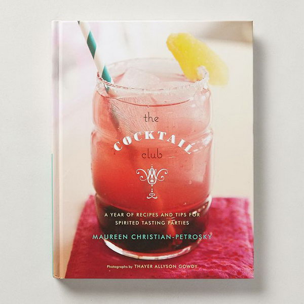 Cocktail Club. Get more knowledge about cocktails with this chatty book which culls a year’s worth of recipes from the past and present. The recipient will appreciate your genuine graduation gift to know more about unique drinks to broaden their views.