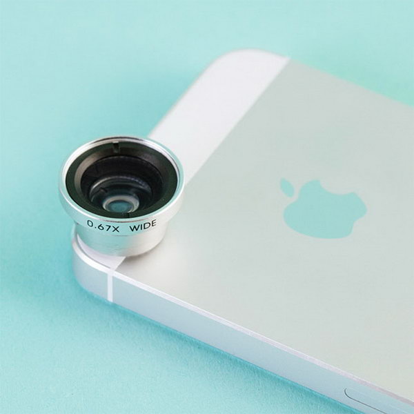 Wide Angle and Macro Lens. This macro leas with solid aluminum and outfitted with thick, high-clarity glass will fit almost any phone or device that has a camera in it. The graduate will adore this awesome gadget with not doubt.