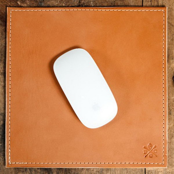 Bexar Goods Mouse Pad. Dress up the graduate’s new desk with a fancy mouse pad that has hand beveled and burnished edges for a finished look.