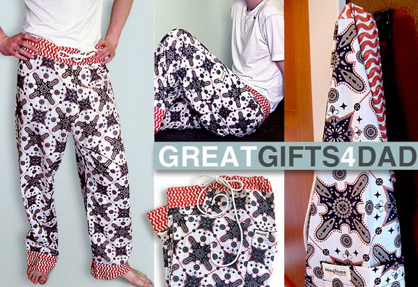 DIY Pajama Pants for Dad. Cargo pocket PJ pants comfy pajama pants are perfect for your Daddy's Father's day gift. See the how to do it tutorial step-by-step here.