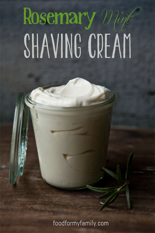 Homemade Shaving Cream. It is a great gift idea to make a personalized shaving cream that men often use for your father or husband. 