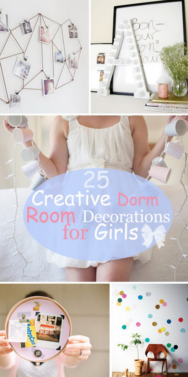 Creative Dorm Room Decorations for Girls!
