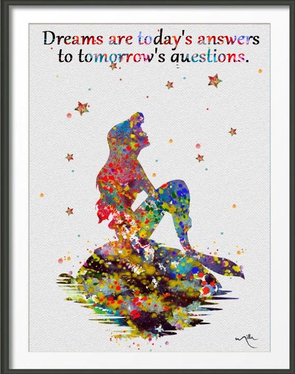 Dream to Answer for Tomorrow. Dreams are today's answers to tomorrow's questions. Dream a beautiful dream to get a better answer for all your questions about tomorrow.