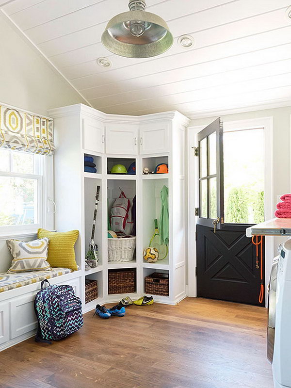  Pretty much perfect! Love the corner white spacious cabinets, they were put to good use storing the stuff.  