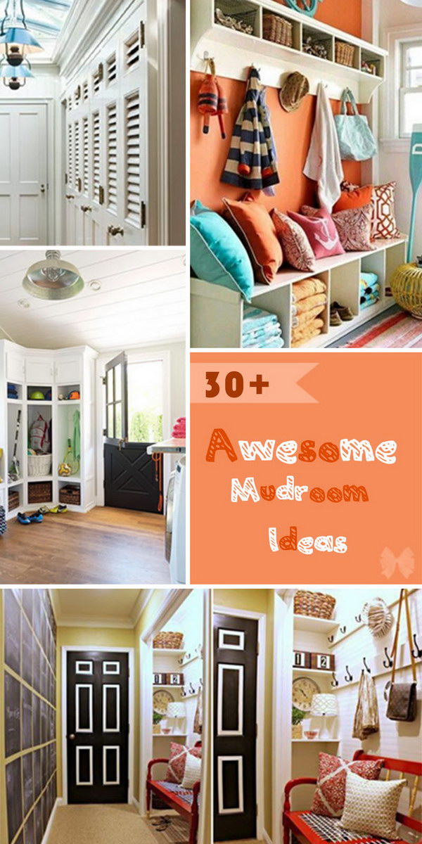 Awesome Mudroom Ideas!