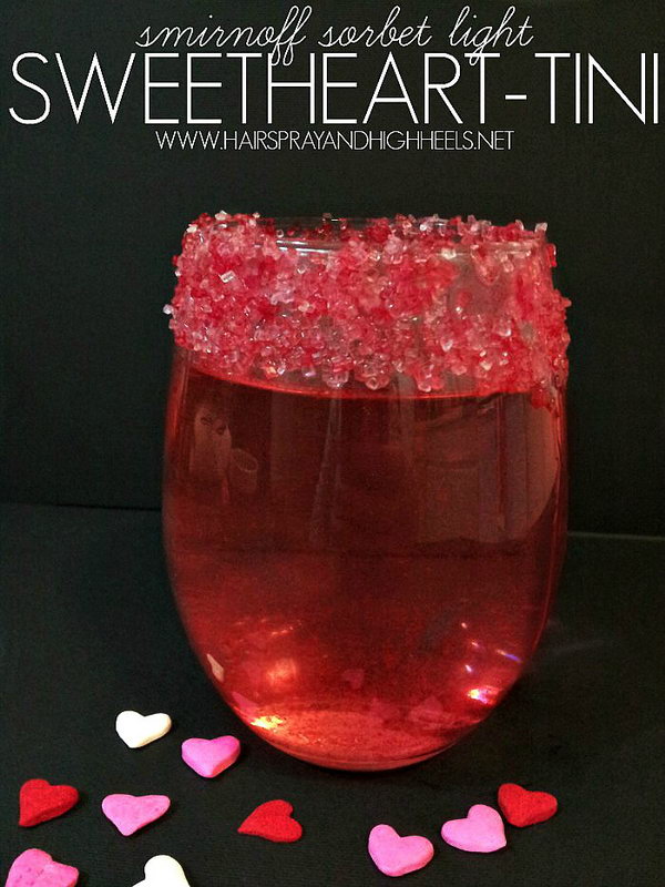 Sweetheart-Tini Cocktail