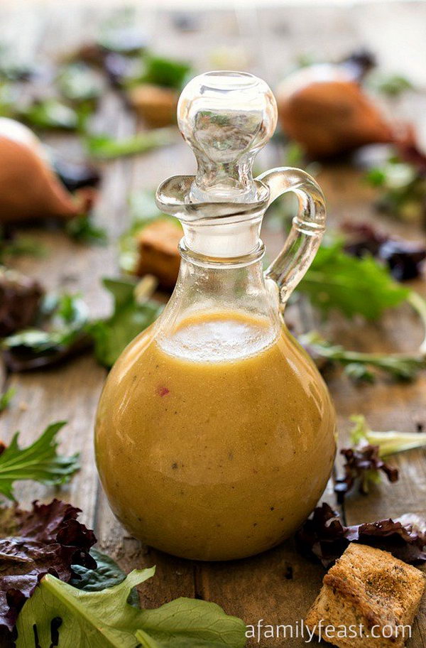 Red Wine Vinaigrette Salad Dressing. This simple dressing is a simple blend of red wine vinegar, extra virgin olive oil, Dijon mustard, agave nectar, celery salt and freshly ground black pepper – plus some finely minced shallots. It’s quick and easy to make at home and marries very well with salad. 