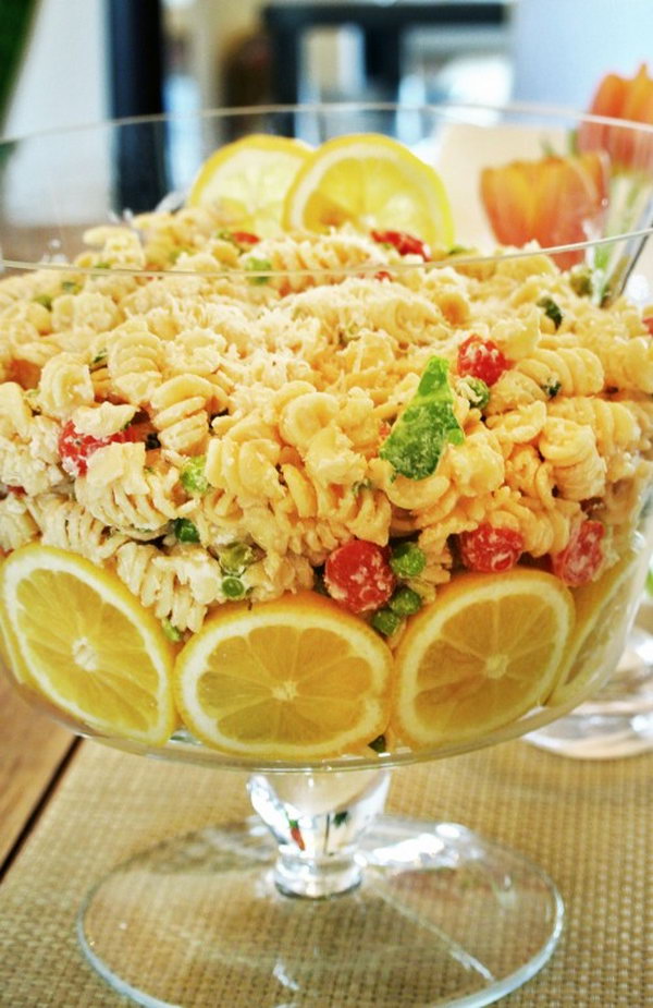 Cool Lemon Pasta Salad