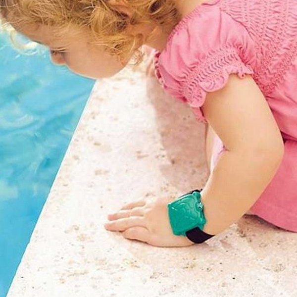  Safety Turtle Swimming Pool Alarm. Kids staying in a house with a pool can wear these turtle bands for extra peace of mind, if the bands are immersed in water, the alarm will sound. 