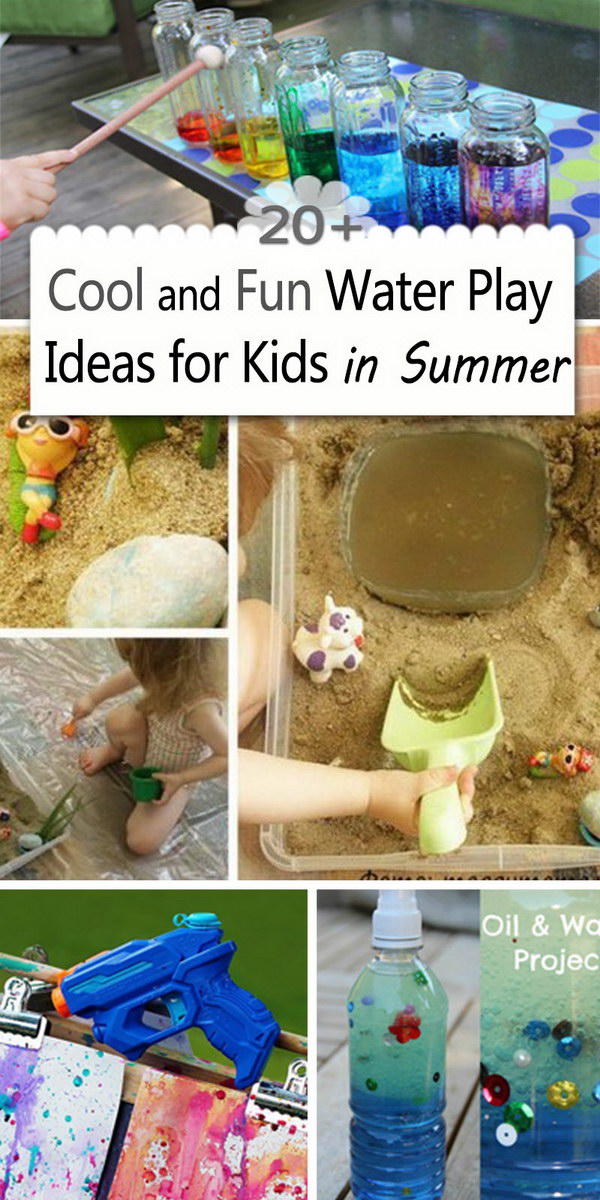 Cool and Fun Water Play Ideas for Kids in Summer! 