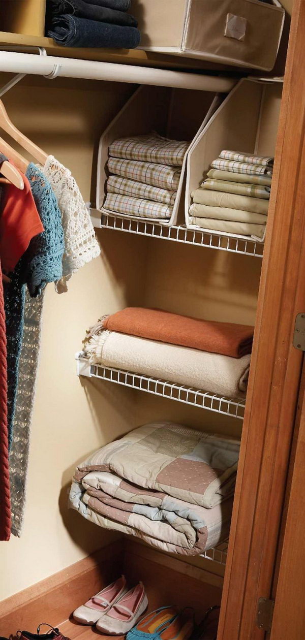 Expand Your Closet space with the Closet Nook Shelves