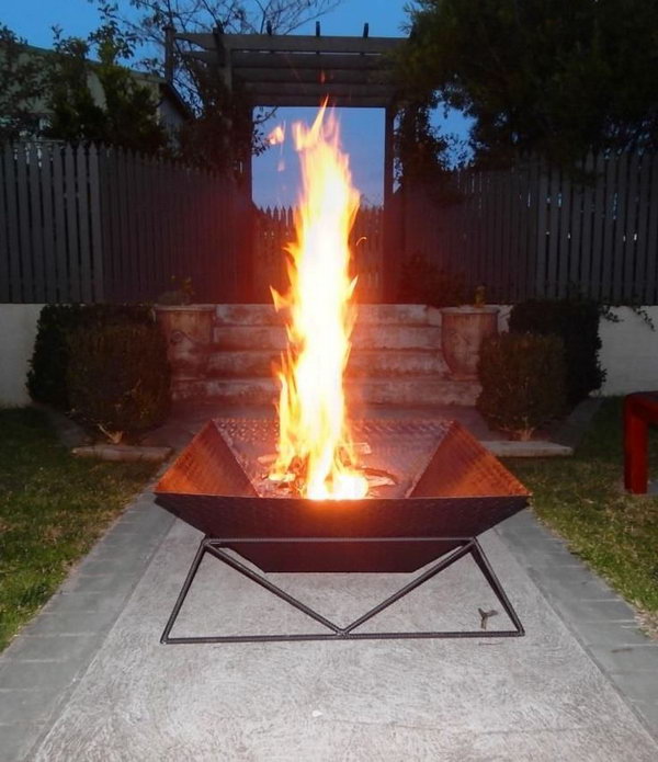 Cool Steel Fire Pit