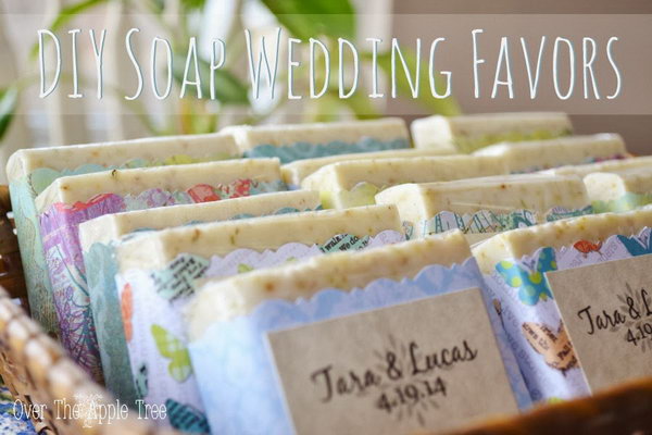 DIY Cute Wedding Favors with Melt and Pour Soap & Crochet River Rocks 