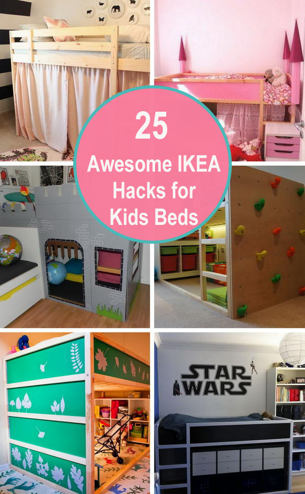 25 Awesome IKEA Hacks for Kids Beds. 