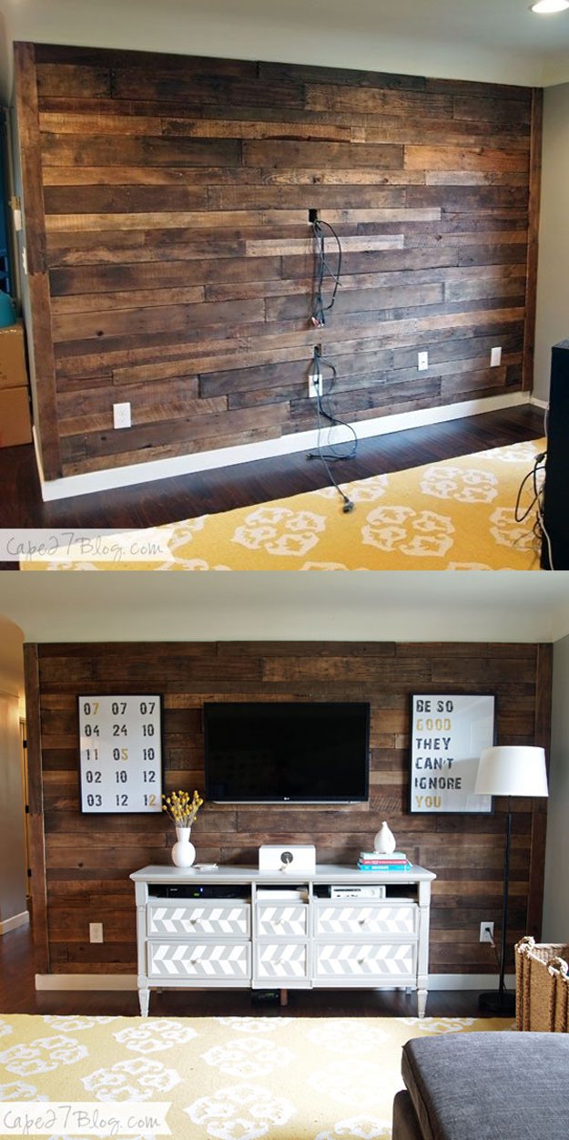 Pallet Wall. 