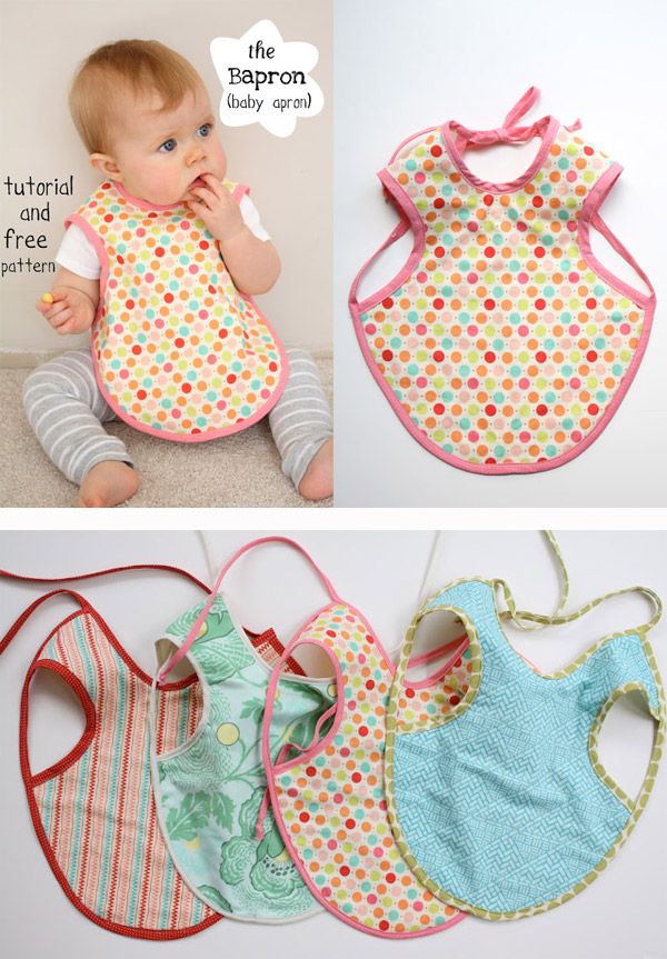 Adorable Baby Apron. Get the step-by-step instructions