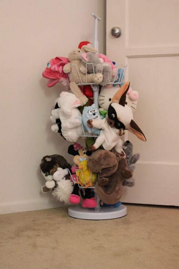 Shoe Holder as a stuffed Toy Storage