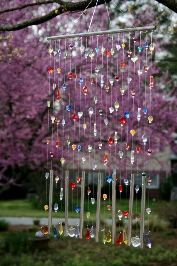 Colorful Beads Wind Chime. 