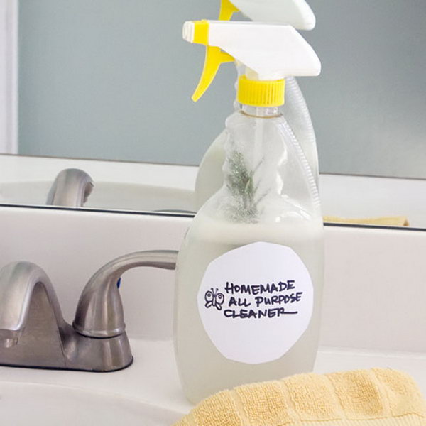 Borax and Lemon Juice All-Purpose Cleaner. See more directions 
