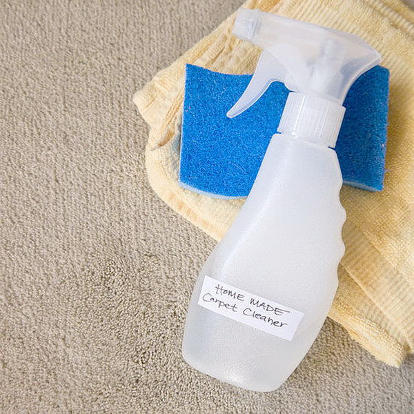 Homemade Carpet Cleaner. See the instructions 
