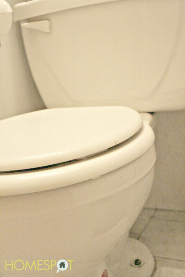 Thoroughly Clean Toilets With Vinegar and Duct Tape. Vinegar is great for cleaning just about anything. The vinegar and duct tape will clean out gunk that could cause your toilet to clog. Check out the tutorial 