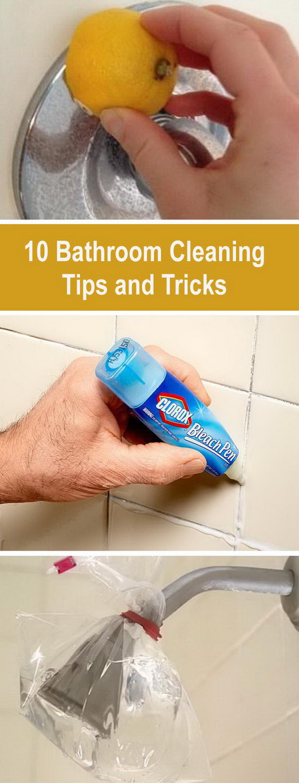 10 Bathroom Cleaning Tips and Tricks. 