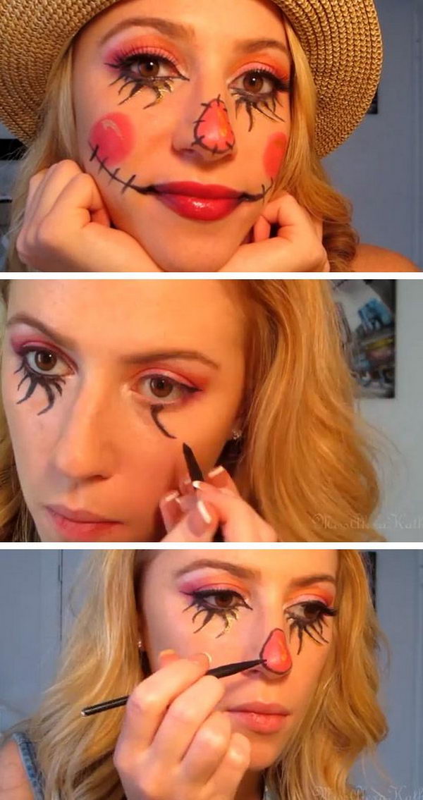 Scarecrow Makeup Tutorial 