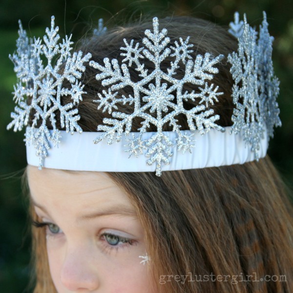DIY Ice Queen Crown. 