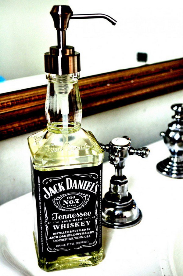 Jack Daniel’s Soap Dispenser. 