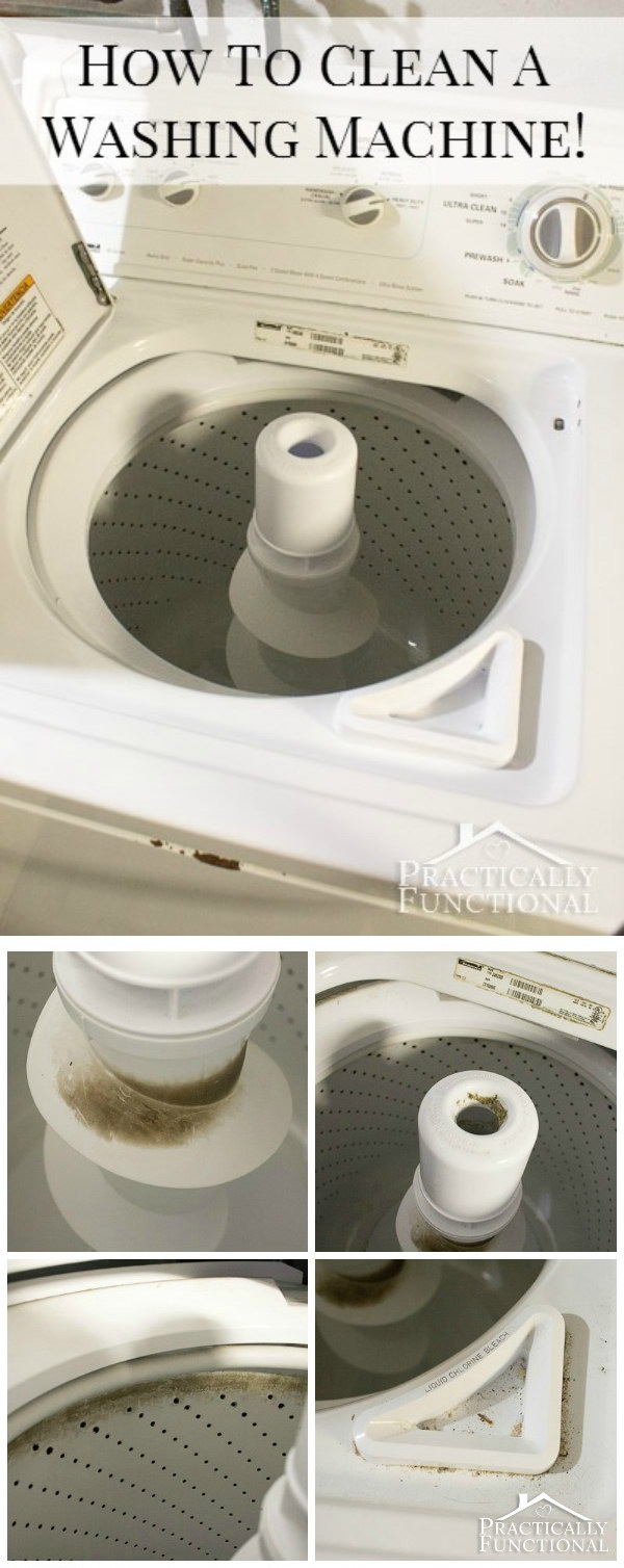 Deep Clean Your Washing Machine. 