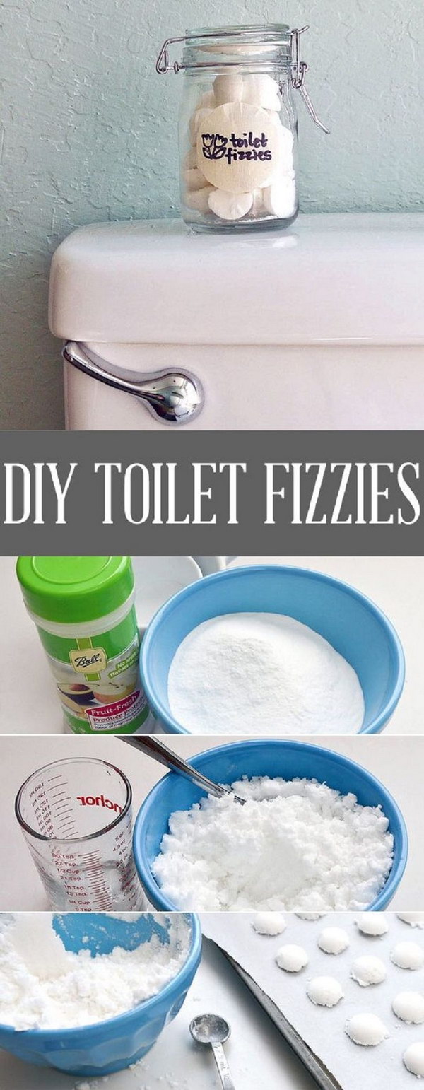 Refresh Your Commode With DIY Toilet Fizzies. 