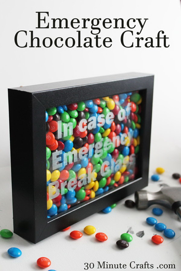 Emergency Chocolate Gift Box. 