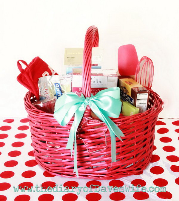 Perfect Hostess Gift Basket. 