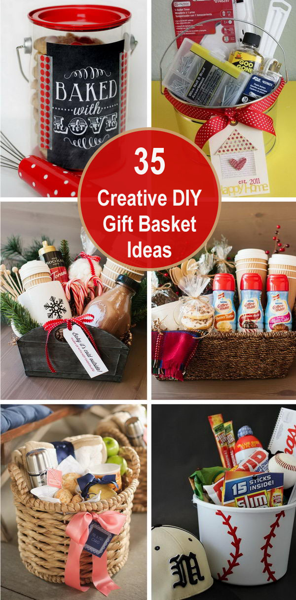 35+ Creative DIY Gift Basket Ideas for This Holiday. 