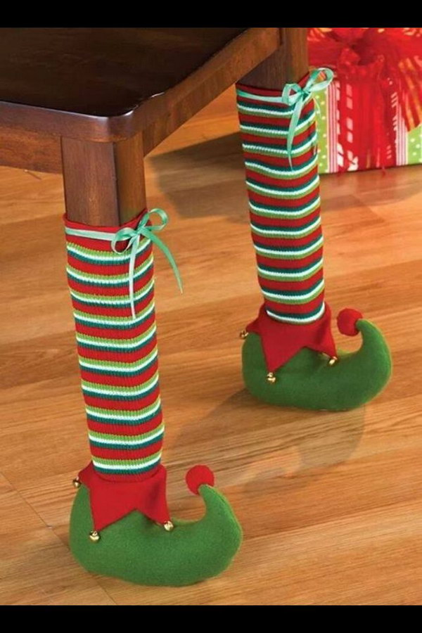 Christmas Elf Table Legs. 