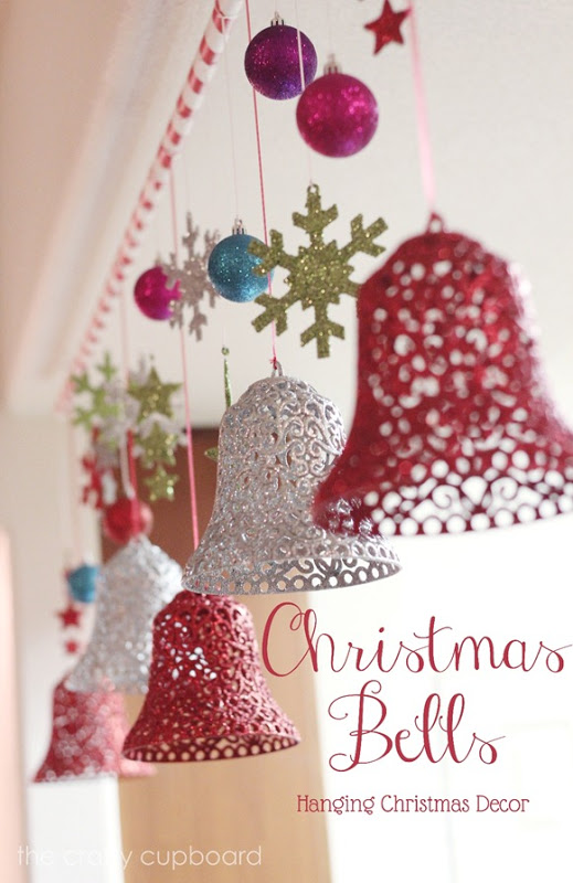 DIY Christmas Bells Decorations. 