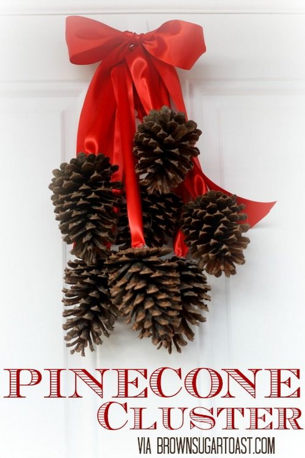 Pottery Barn Inspired Pinecone Cluster 