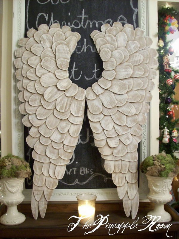 DIY Angel Wings from Cardboard 