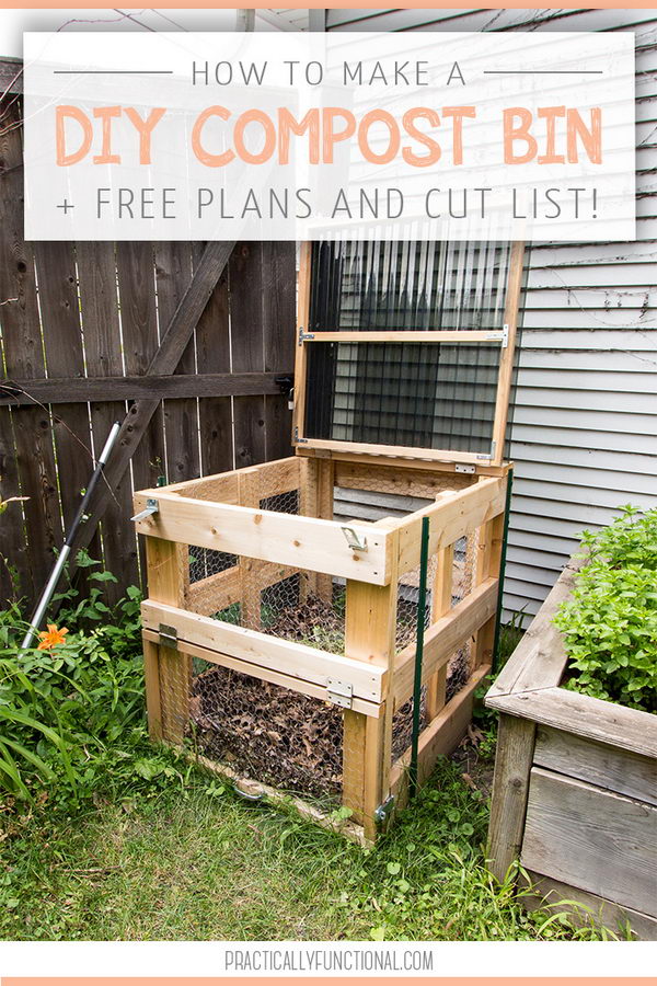 How To Build A DIY Compost Bin 