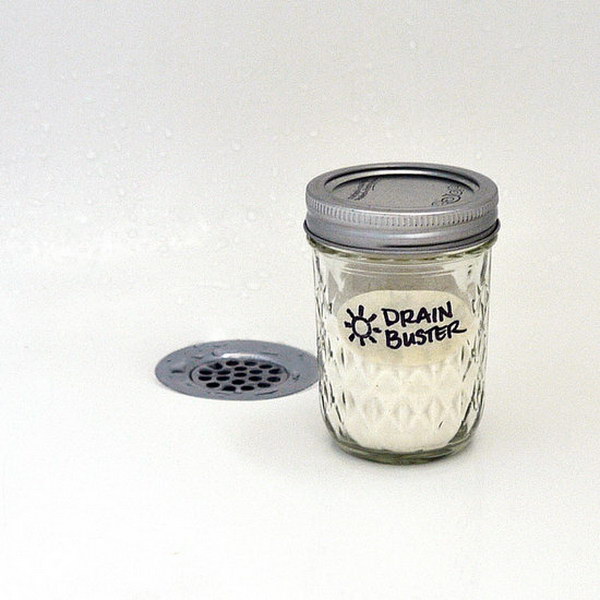 This is a natural cleaning solution for clogged garbage disposal. 