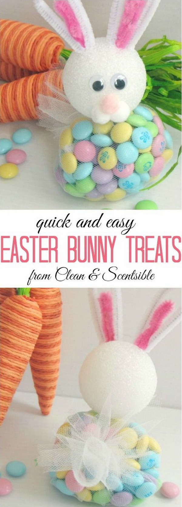 Easy But Cute Easter Bunny Treats 