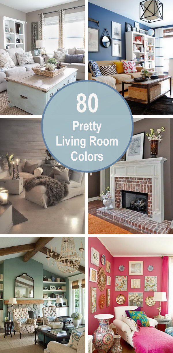 80 Pretty Living Room Colors For Inspiration. 