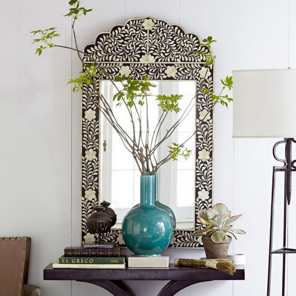 Intricately Detailed Mirror. 