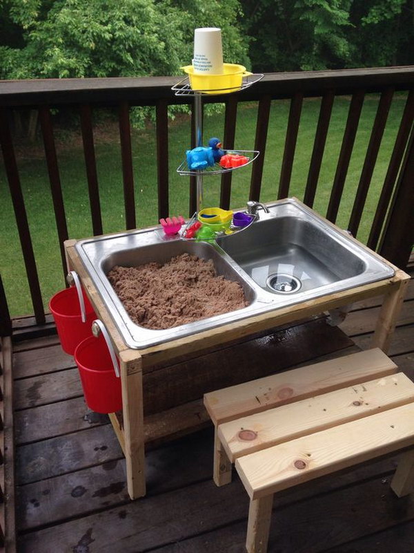 DIY Sand And Water Table. 