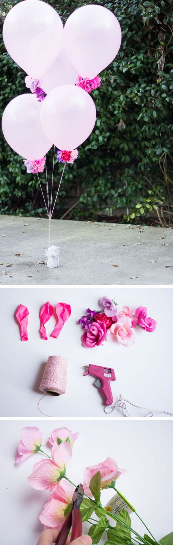 DIY Flower Balloons 