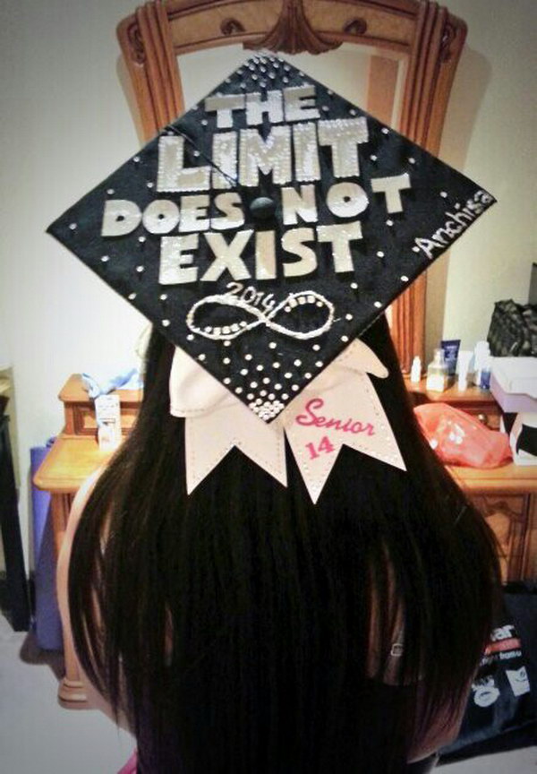 Math Major Graduation Cap Inspired By Calculus. 