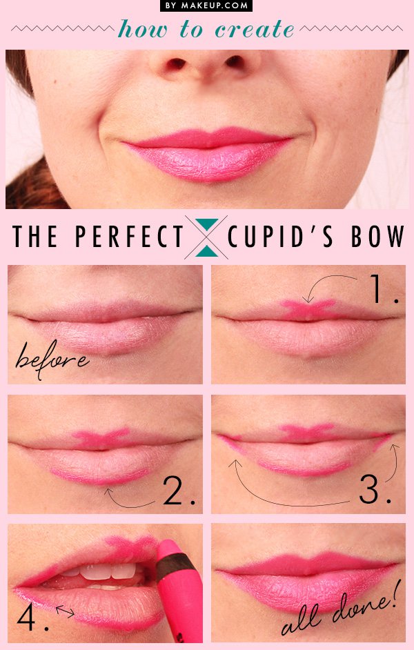How to Create the Perfect Cupid’s Bow. 